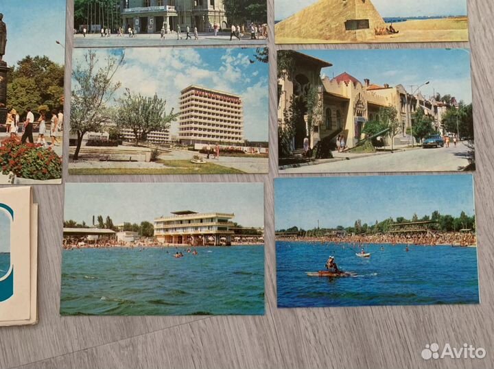 Почтовые открытки Прага Севастополь Евпатория СССР