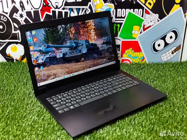 Шустрый стильный игровой ноутбук R7 M440