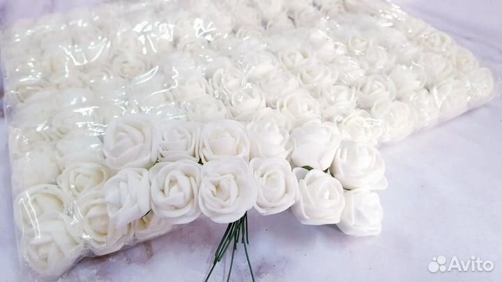 Розочки из фоамирана