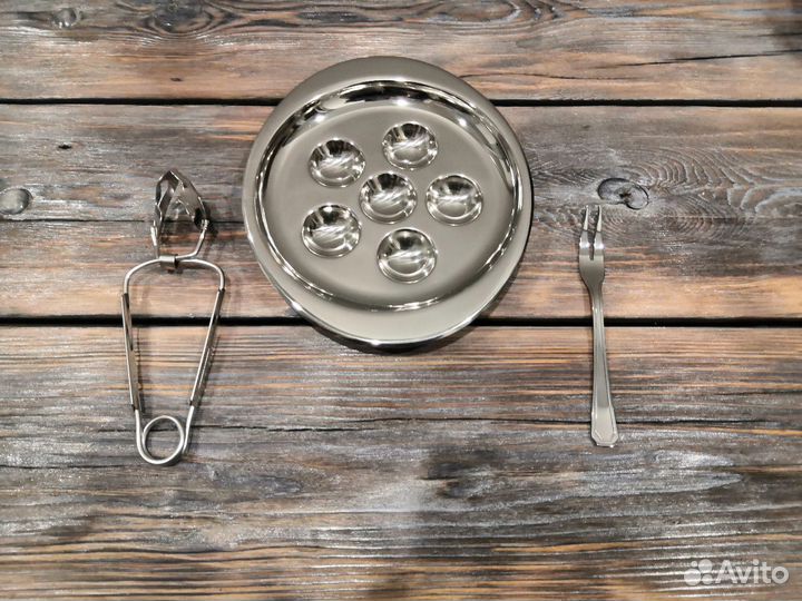 Приборы для улиток, блюда