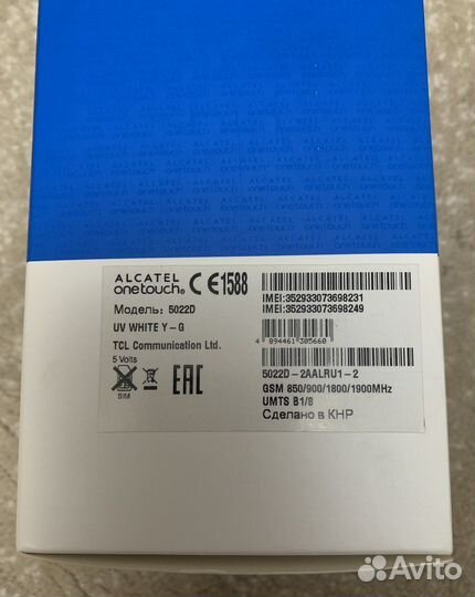 Смартфон alcatel