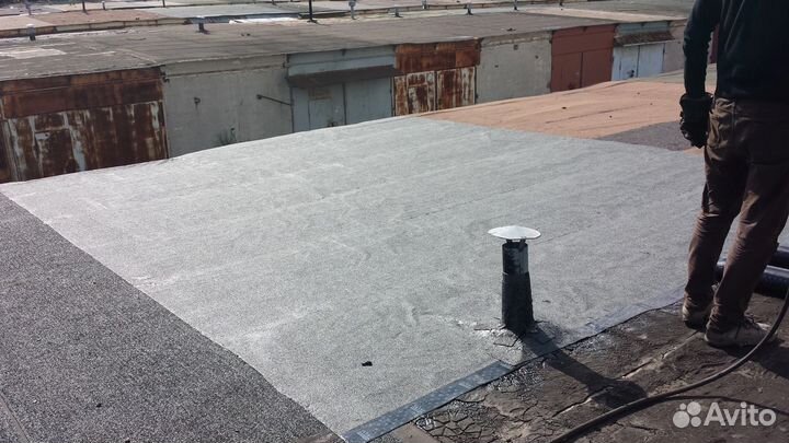 Ремонт мягкой кровли крыши гаража