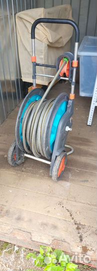 Тележка для шланга садовая Gardena