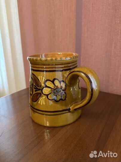 Кружка пивная керамическая