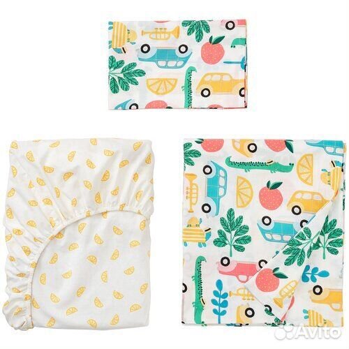 Икеа подушка и одеяло, постельное для малыша