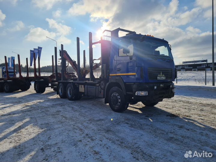 МАЗ 6312Н9-426-012 с КМУ, 2017