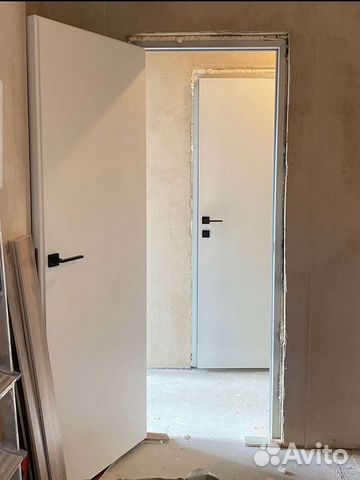 Скрытые межкомнатные двери под покраску invisible