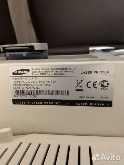 Принтер samsung