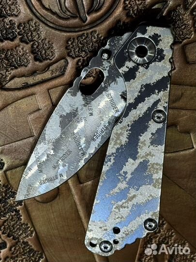 Нож Strider SnG Performance Copyright Camo