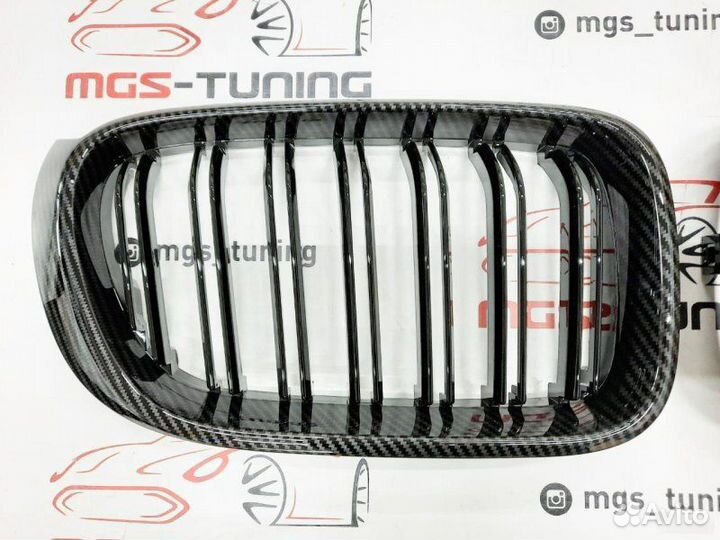 Ноздри BMW X3 f25 14-17г Под карбон