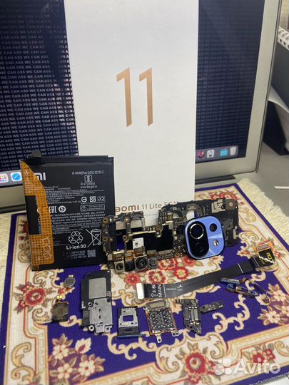 Xiaomi 11 Lite 5g NE разбор на запчасти