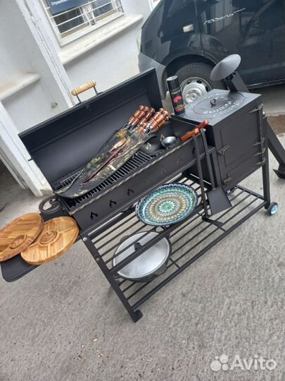 Мангал Стэн с печью под казан