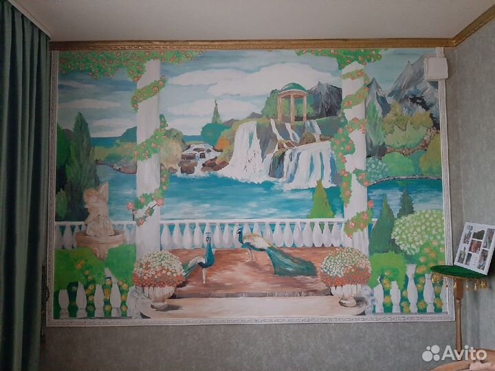 Художник роспись стен/посуды/картины