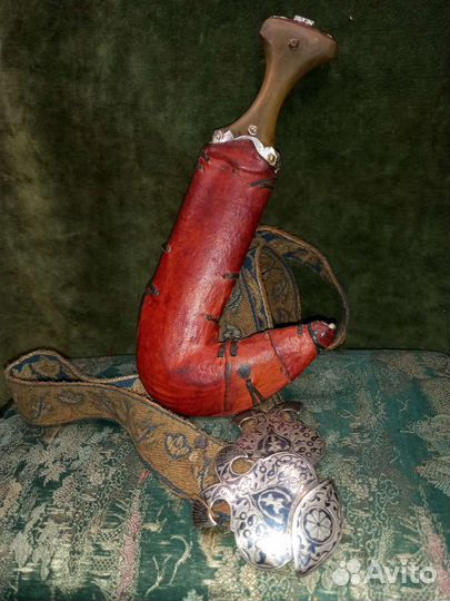 Редкий старинный культовый амулет Азия19в