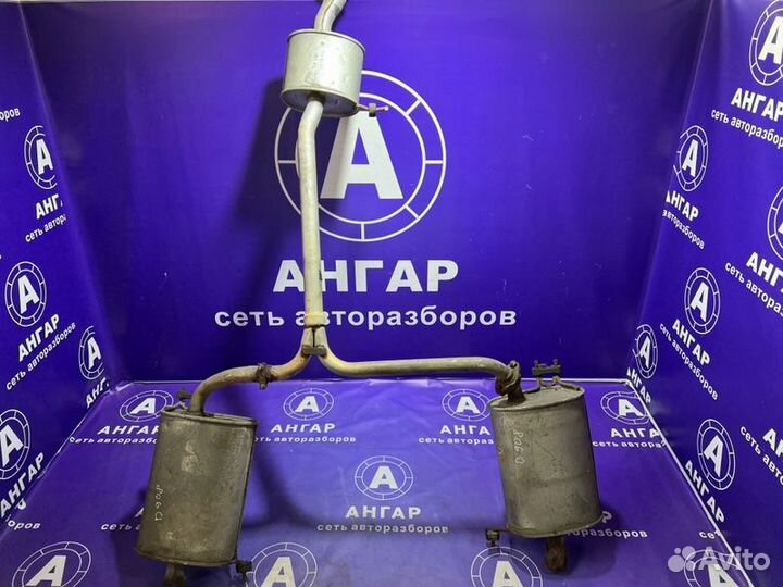 Выхлопная трасса Honda Accord 7 CL9 K24A3 2005