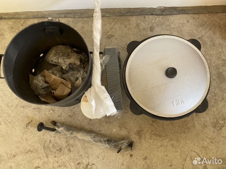 Казан и печь