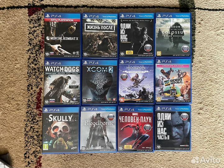Игры (диски) для Playstation 4