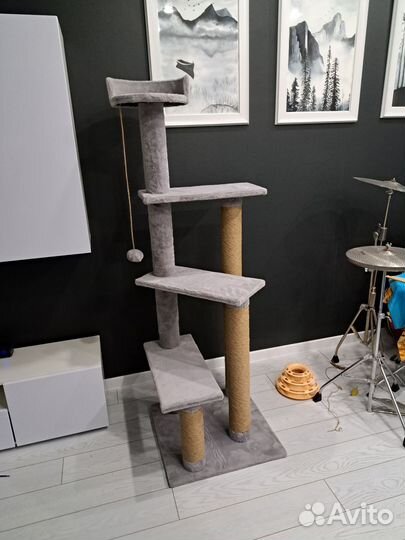 Когтеточка домик для кошки