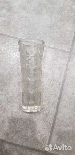 Ваза хрустальная