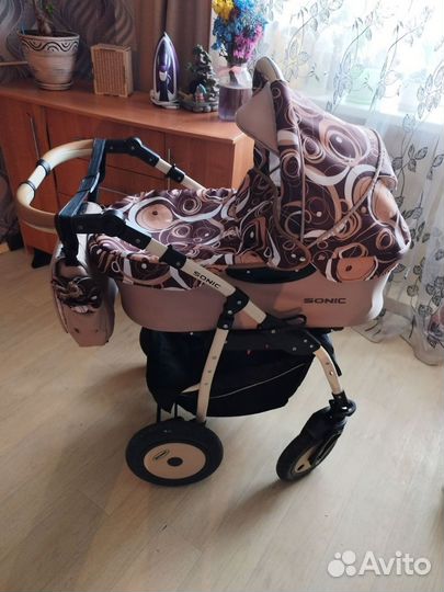 Коляска 3 в 1 sonic