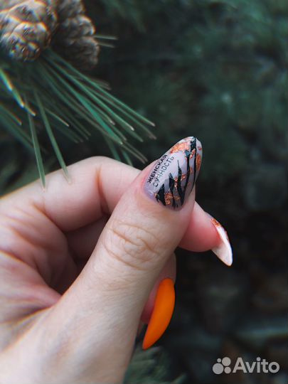 Маникюр, Наращивание, шеллак-гель лак