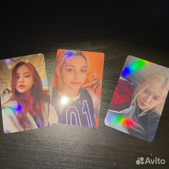 Карточки kpop (неоригинальные)