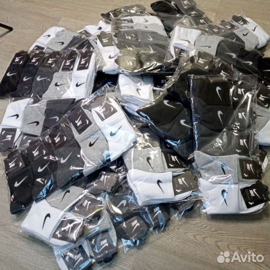 Высокие носки nike adidas