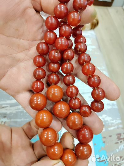 Бусы бакелит винтаж