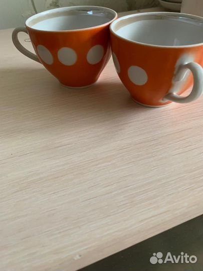 Чашки в горох СССР