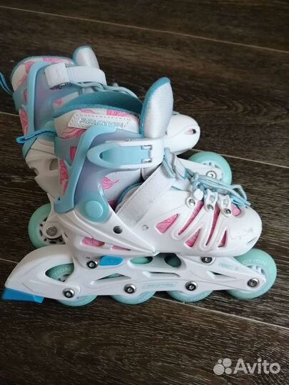 Роликовые коньки детские раздвижные