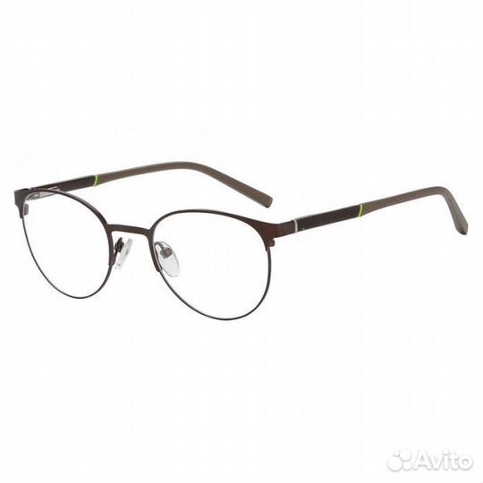 Оправа для очков круглая женская коричневая