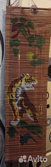 Пано из бамбуковой соломки