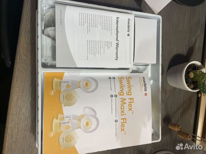 Молокоотсос medela swing flex электрический