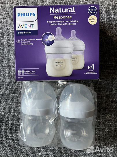 Новые бутылочки Philips Avent от 0 мес