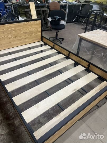 Кровать металлическая 140/2000