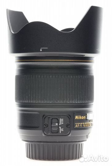 Объектив Nikon 28mm f/1.8G ED AF-S Nikkor (S/N 208