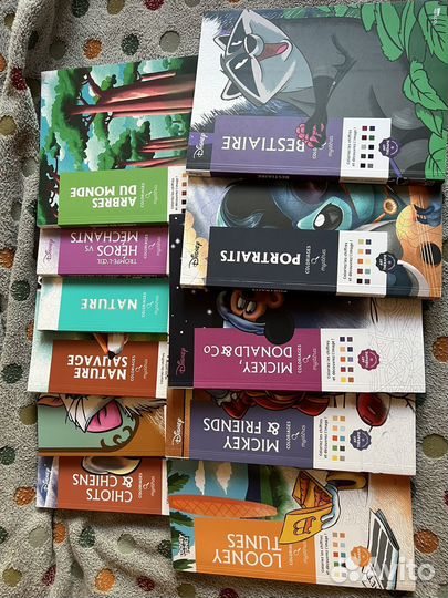 Раскраски по номерам Disney Hachette