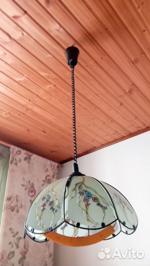 Люстра потолочная бу