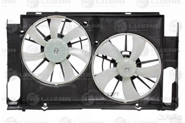 Вентилятор двигателя Toyota RAV 4 (13) 2.0i (2 вен