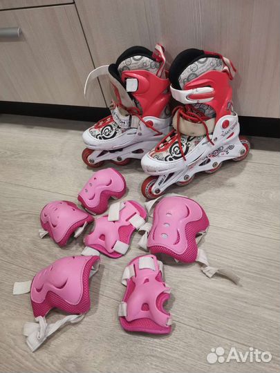 Роликовые коньки детские 30-33размер