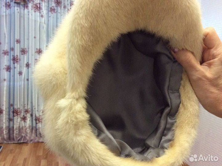 Норковая кепка женская зимняя