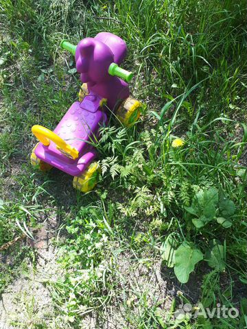 Машинка каталка Ослик