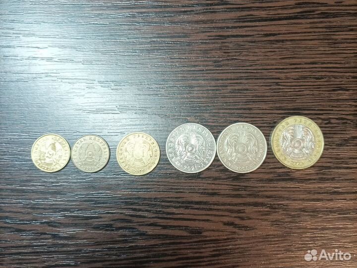 Монеты казахстана