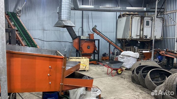 Оборудование для переработки шин в крошку