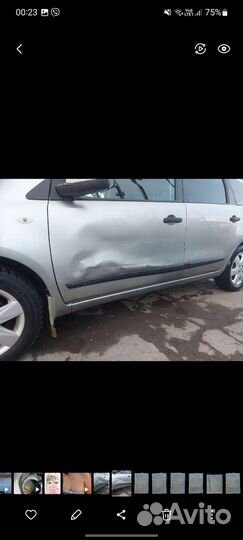 Дверь передняя левая nissa note e11