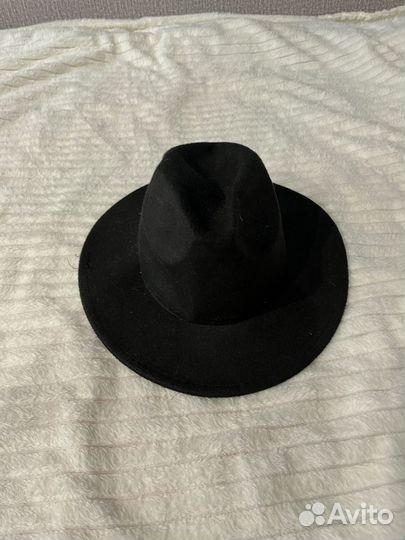 Шляпа женская черная