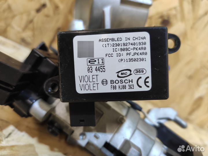 Замок зажигания Chevrolet Cruze, Astra J