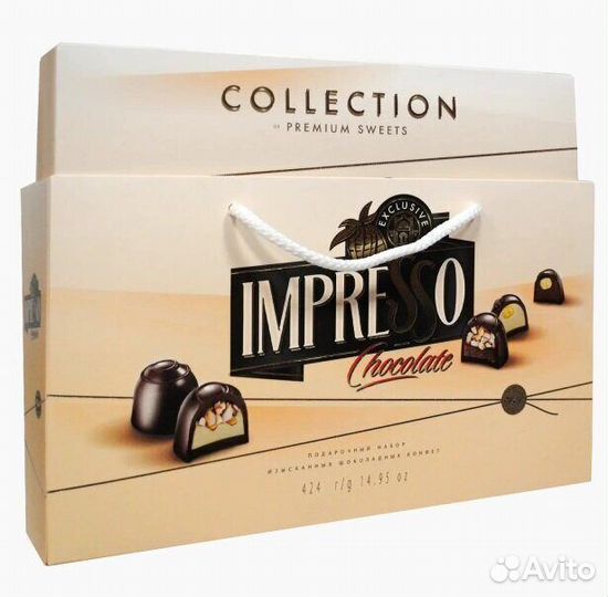 Опт - Подарочный набор шоколадных конфет Impresso