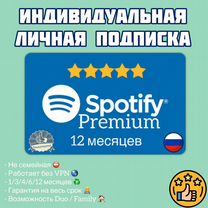 Spotify Premium Премиум Спотифай 12 месяцев 1 год