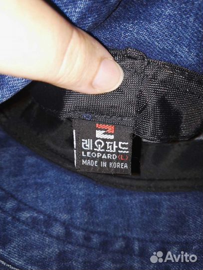 Панама джинсовая (для девочки)